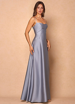Zoya Powder Blue Maxi Dress image4