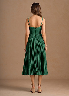 Vestido Verde Esmeralda Midi Annie image2