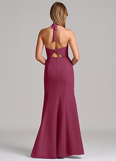 Azazie Emeria Suknie dla druhen Syrena Dekolt w kształcie serca Szyfon Do ziemi Sukienka image2