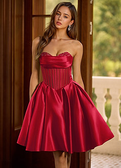 Charmelle Vermelho Minivestido image2