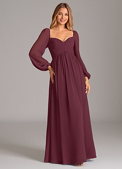 Bella Wine Maxi Dress image5