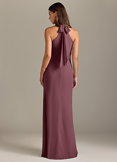 Azazie Doretta Bridesmaid Dresses Sangria Mermaid Pleated Chiffon Dress image8