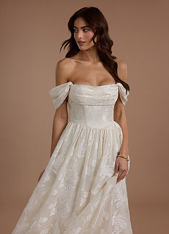 Remie Ivory Porcelain Maxi Dress image9