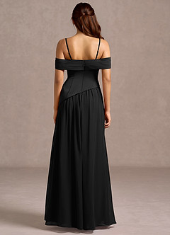 Vestido Negro Largo Liora image2