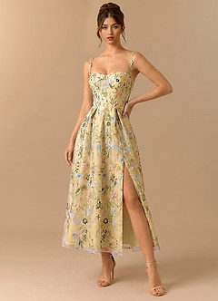 Skyler Candy Pink Midi Dress image3