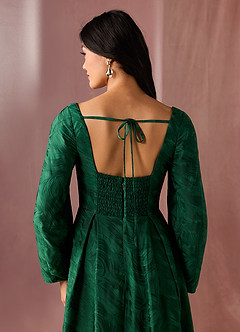 Abito Midi Smeraldo Celeste image5