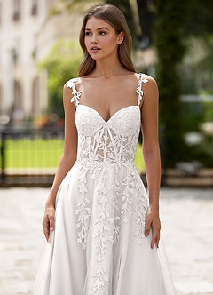 Dreamscape White A-line Prom Dress image6