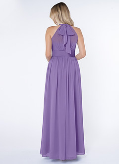 Azazie Iman Bridesmaid Dresses Tahiti A-Line A-Line Ruched Chiffon Dress image6
