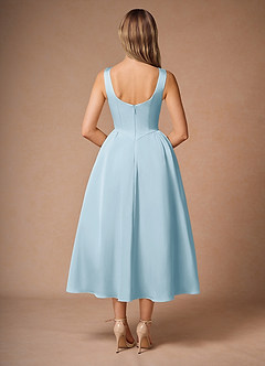 Casey Sky Blue Midi Dress image2