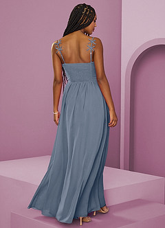 Barbie ♥ Azazie Bridesmaid Dresses Twilight A-Line Pleated Chiffon Dress image14