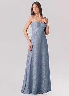 vestido Maxi Pó Azul Valentine image3