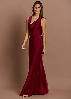 Cheryl Merlot Maxi Dress image4