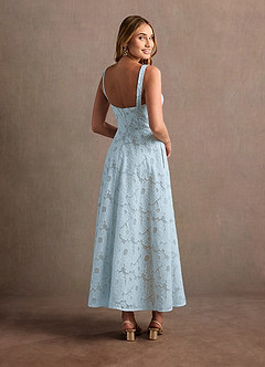 Charlotte Sky Blue Lace Maxi Dress image6