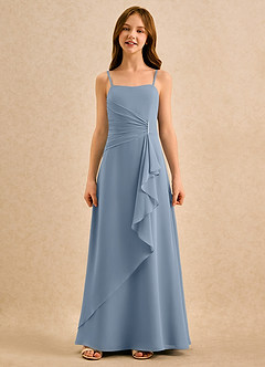 Azazie lolly Girls Formal Flower Girl Klänningar Klä A-Line i Chiffong Plisserad image4