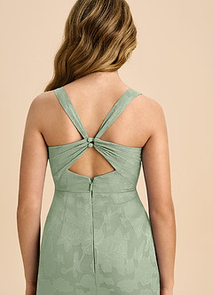 Azazie Mero Junior Klä av Tubklänning i Blommig Utbrändhet Plisserad image2