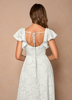 Robe Mi-Longue Blanc Talia image6