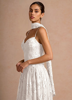Vestido Nube Blanca Midi Astra image6