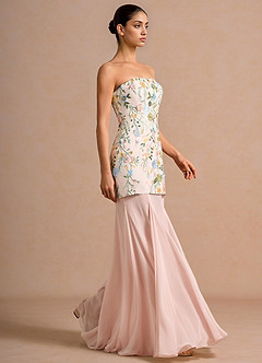 Nessa Pirosas Rózsaszín Multi Maxi ruha image3