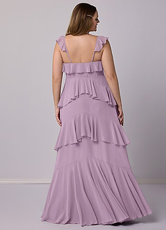 Barbie ♥ Azazie Bridesmaid Dresses Wisteria A-Line Sweetheart Neckline Chiffon Dress image7