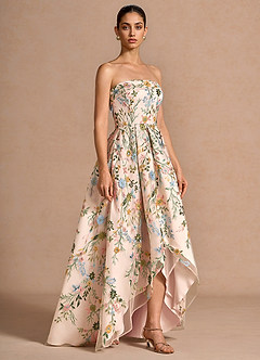 Lelia Blush Pink Multi Maxi Dress image3