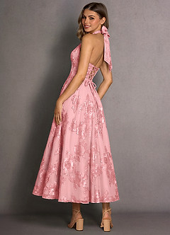 Isabeau Pink Maxi Dress image2