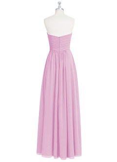 Azazie Yazmin Bridesmaid Dresses Candy Pink A-Line Sweetheart Neckline Chiffon Convertible Dress image9