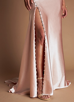 Belle Maxi Klänning Blush Pink image6