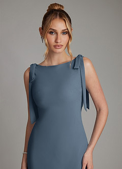 Azazie Luddie Brudtärnklänningar Klä av Sjöjungfru i Chiffong Rosett Neptunus image3