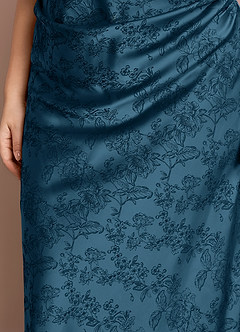 Gelina Navy Black Maxi Dress image15