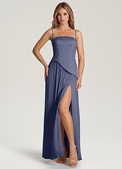 Azazie Tierney Bridesmaid Dresses Stormy A-Line Strapless Chiffon Convertible Dress image3