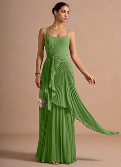 Abito Maxi Erba Verde Bashira image5