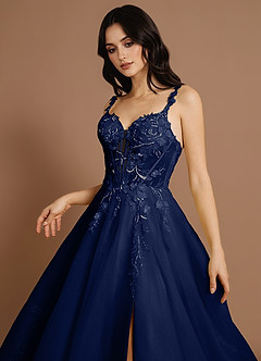 Kaelis Navy Maxi Dress image5