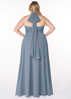 Azazie Fifi Bridesmaid Dresses Twilight A-Line Strapless Chiffon Convertible Dress image13