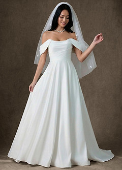 front Welon Lily Double Layer Bow Pearl Fingertip