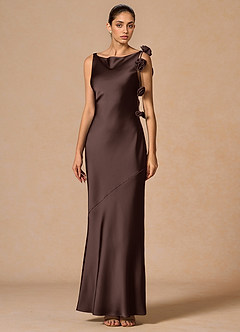 Kleid Athelstan Trüffel image3