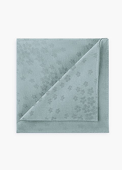 front Jacquard Wide Tie & Pocket Square Set