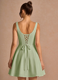 Vestido Verde Claro Mini Brynn image6