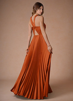 Abito Lungo Ruggine Teresa image2