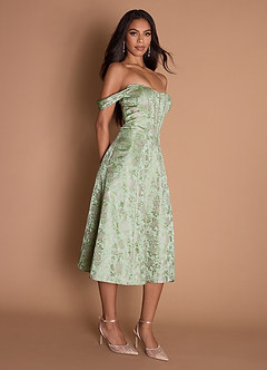 Amilia Mint Frost Midi Dress image7