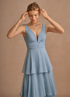 Melisande Powder Pink Midi Dress image5