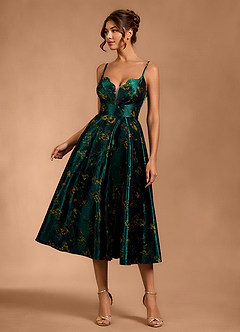 Kleid Maelie Dunkelgrün image5