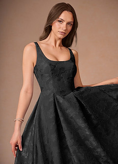 Vestido Negro Midi Briac image6