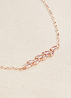 front Willow Branch Zircon Bracelet