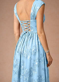 Hazel Sky Blue Maxi Dress image6