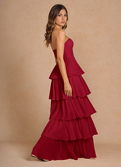 Kleid Kalista Kirschrot image5