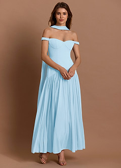 Isolde Sky Blue Maxi Dress image7