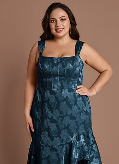Saskia Navy Maxi Dress image13