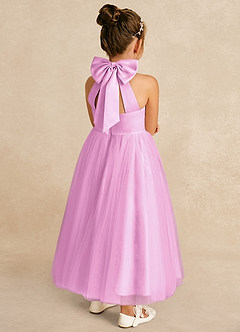 Azazie Bev Flower Girl Klänningar Klänning A-Line i Tyll Konvertibel image6