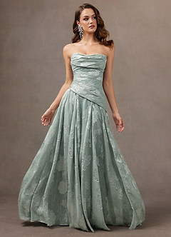 Dominica Frosted Sage Maxi Dress image9