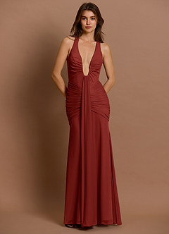 Kleid Erin Terrakotta image3